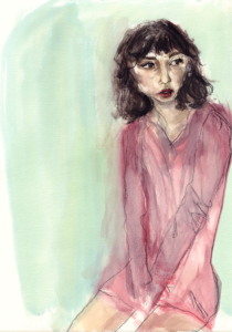 watercolor-red-girl